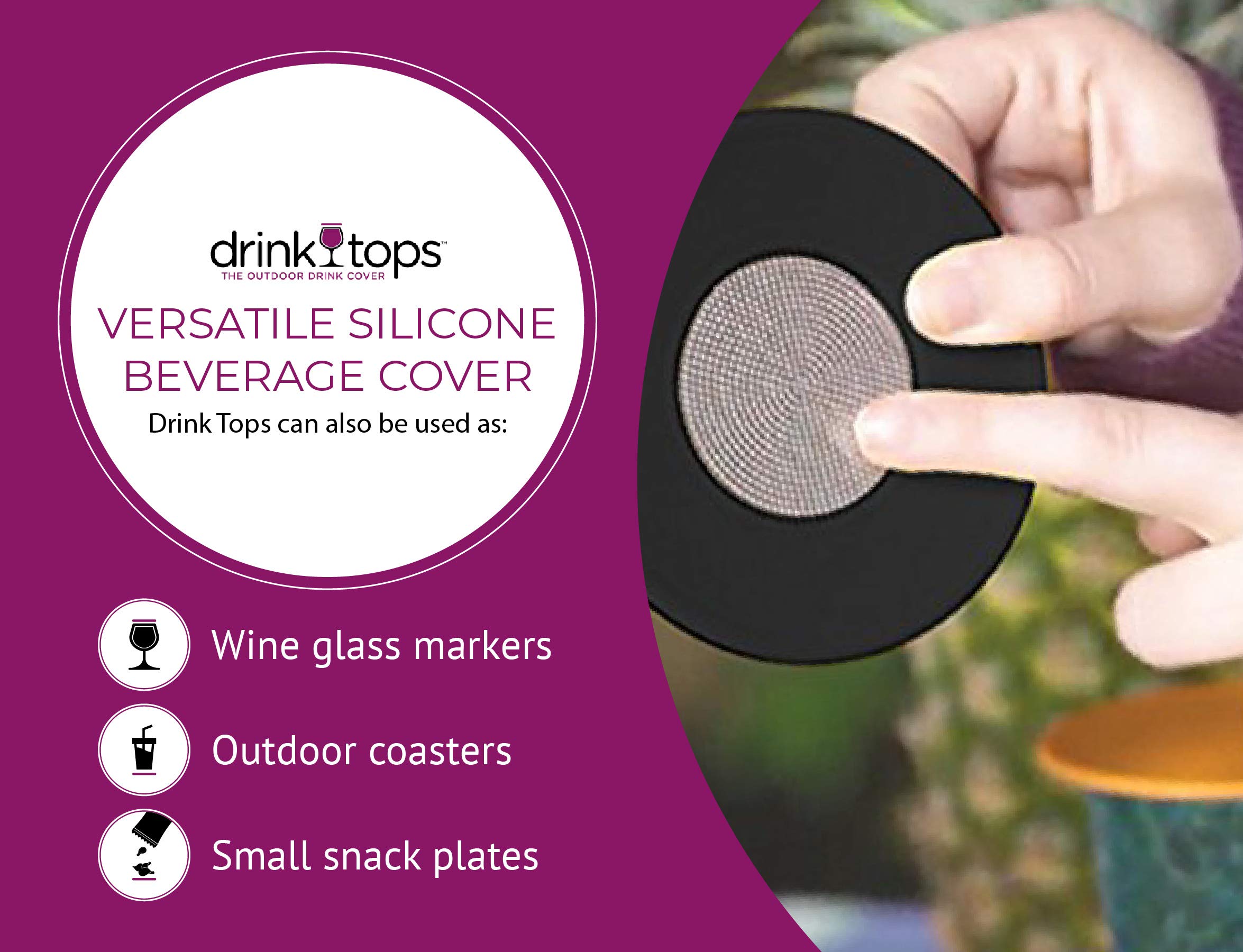 Coverware exterior para picnic: protege la bebida y mantiene el aroma