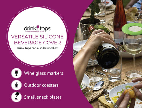 Coverware tapa silicona para snacks, sirve como pequeño soporte.