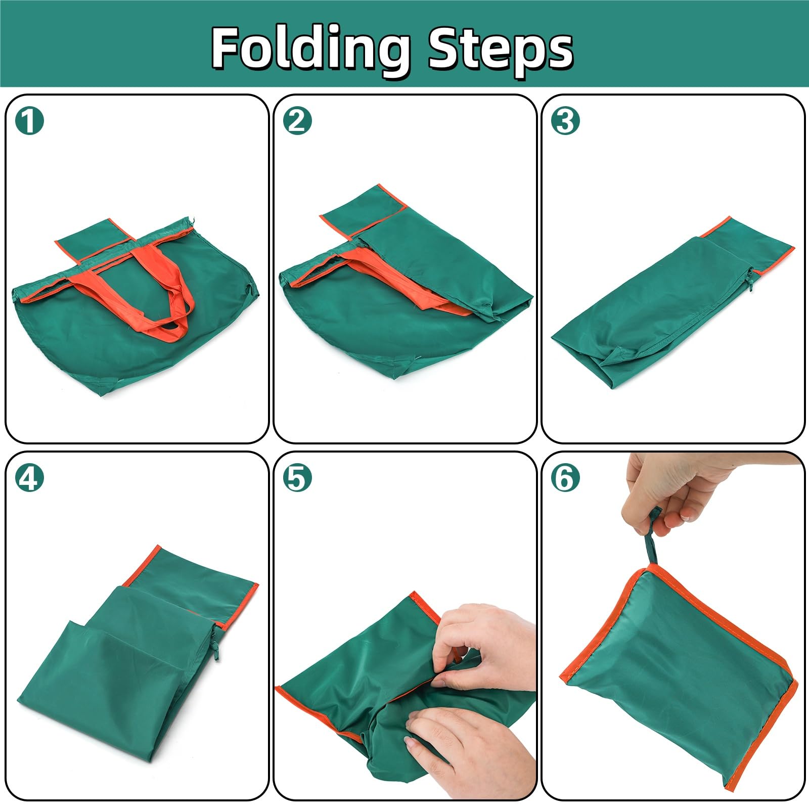 Covzoe bolsas reutilizables lavables, resistentes y fáciles de limpiar.