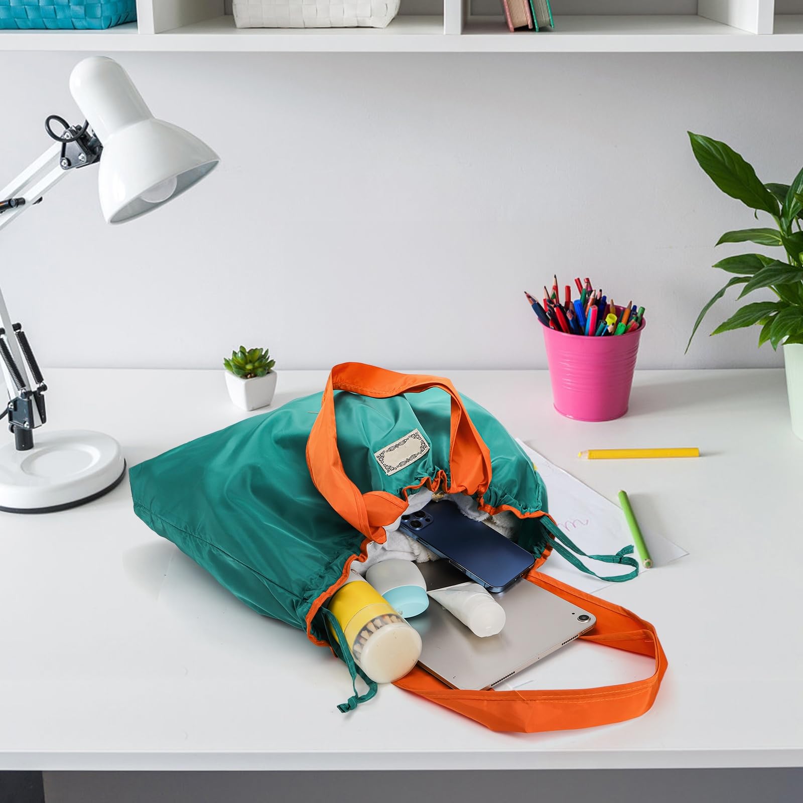 Covzoe plegables caben en bolso, ideal para emergencias de compra.