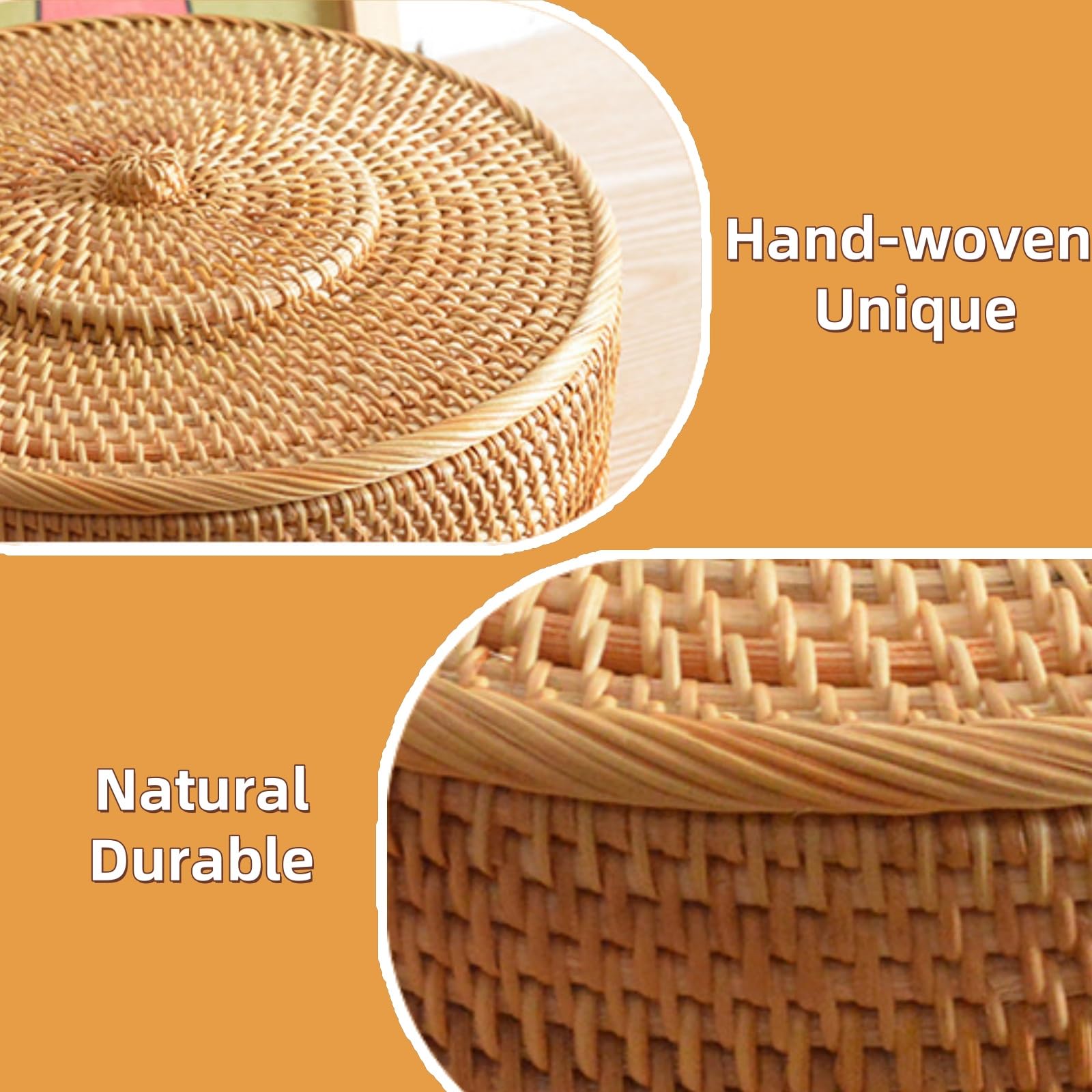 Covzoe diseño tejido a mano en cesto de tortillas tradicional