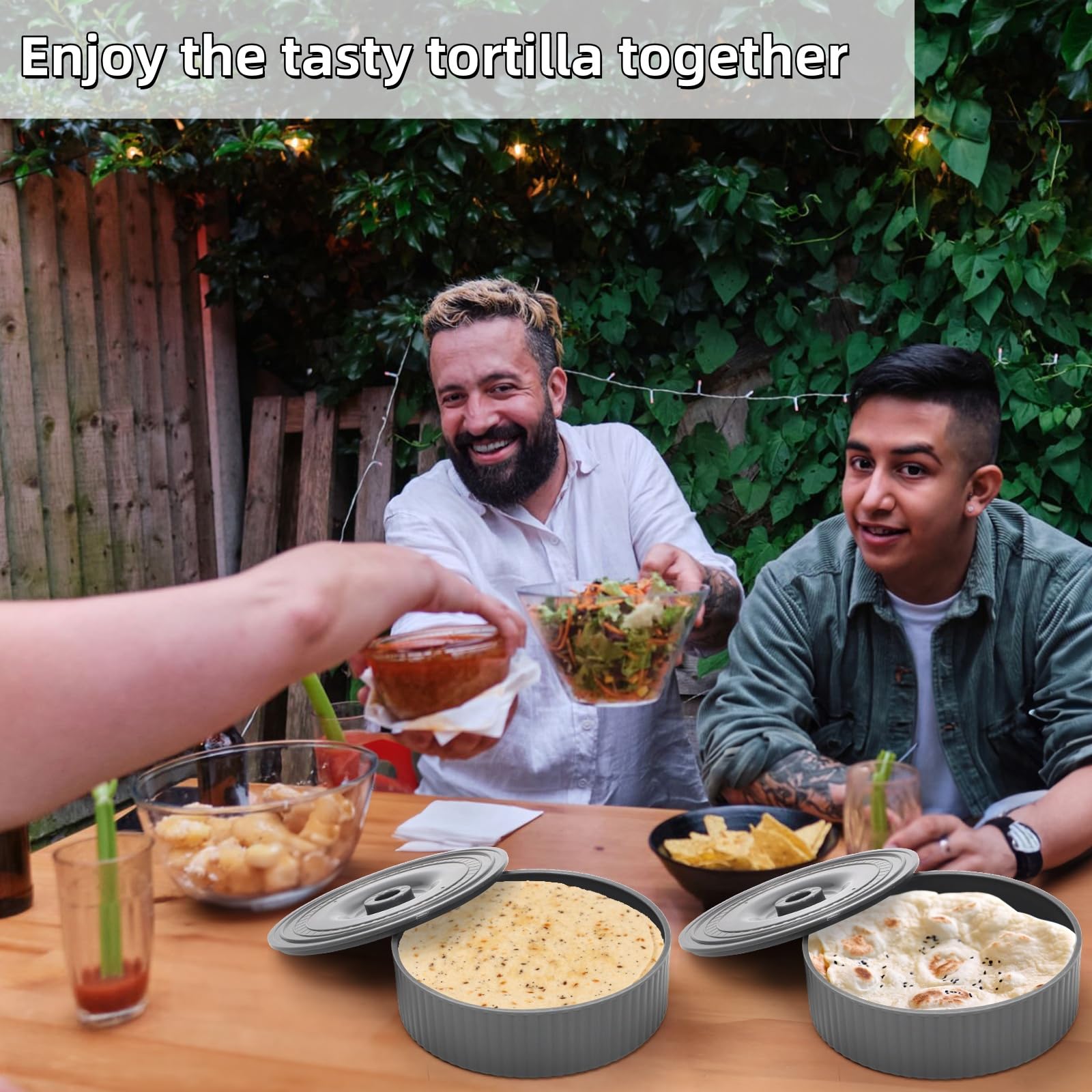 Covzoe diseño práctico para tacos y reuniones familiares.