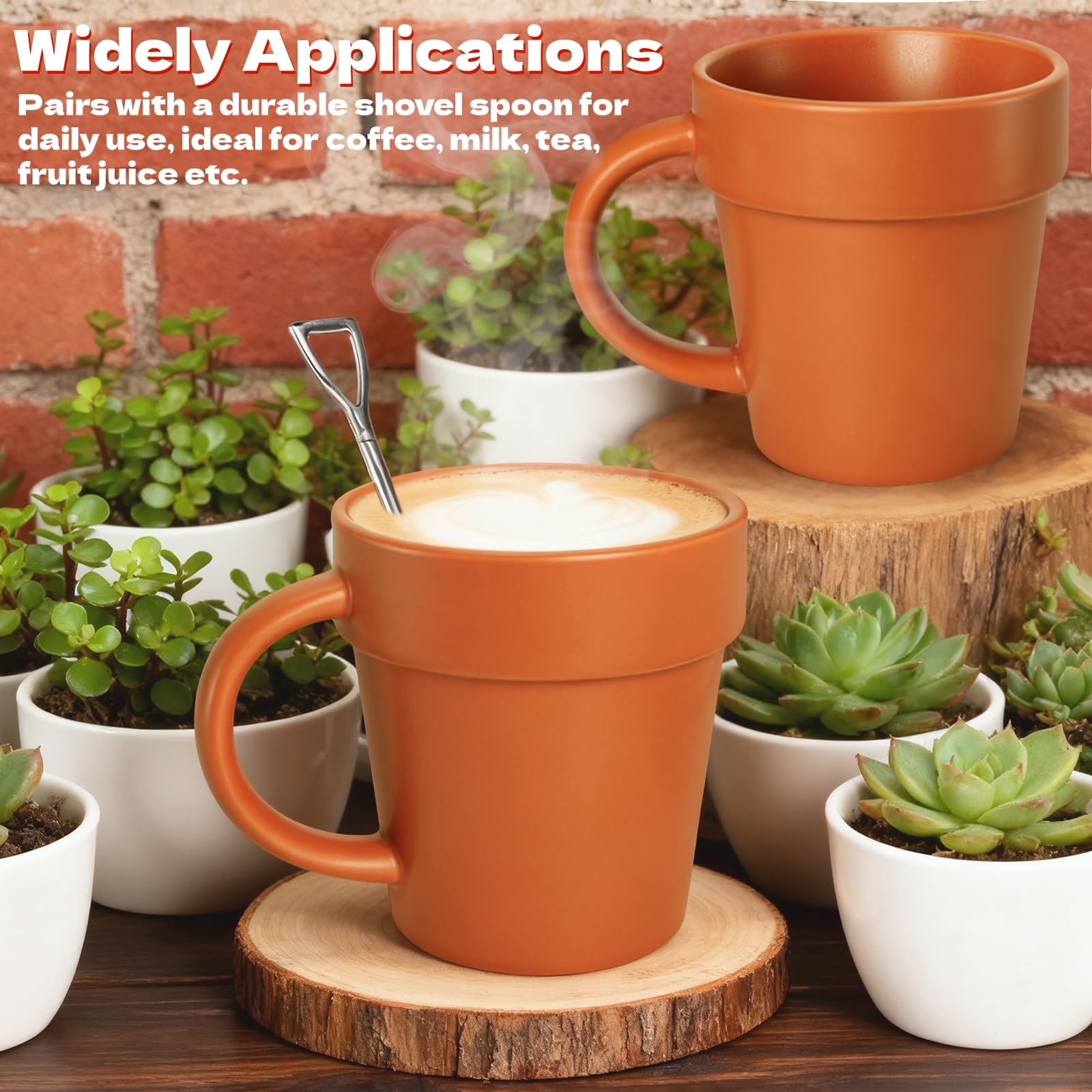 Covzoe regalo ideal: tazas jardinería para amantes de plantas.