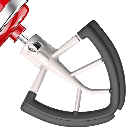 Cowbright batidor con borde flexible para kitchenaid, compatibilidad amplia y resultados consistentes.