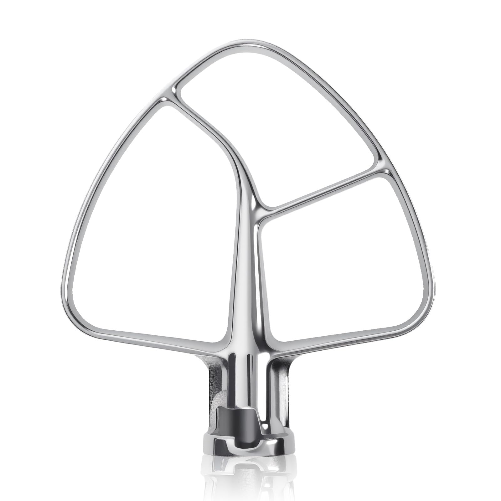 Cowbright K45B batidor plano inoxidable para masas suaves sin desgaste de recubrimiento