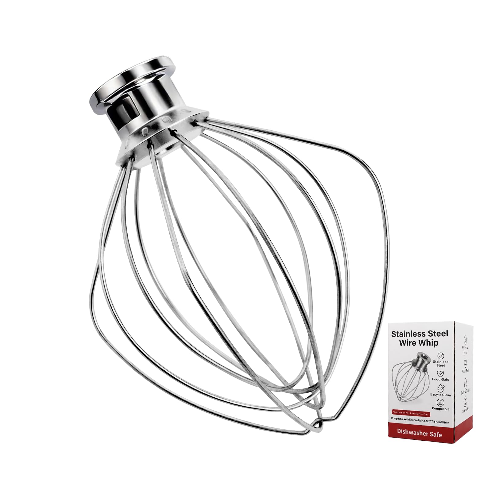 Cowbright K45WW batidora Kitchenaid, acople rápido para instalación sencilla.