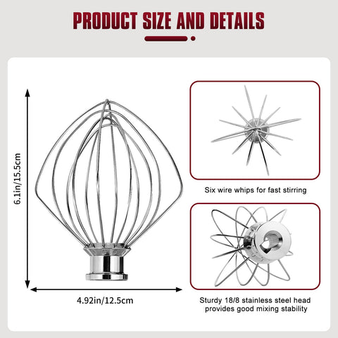 Cowbright K45WW compatibilidad con modelos KitchenAid, ajuste sin esfuerzo.
