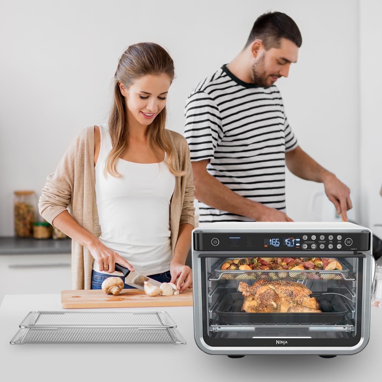 COWHERDING Soporta hasta 450°F para diversas recetas.