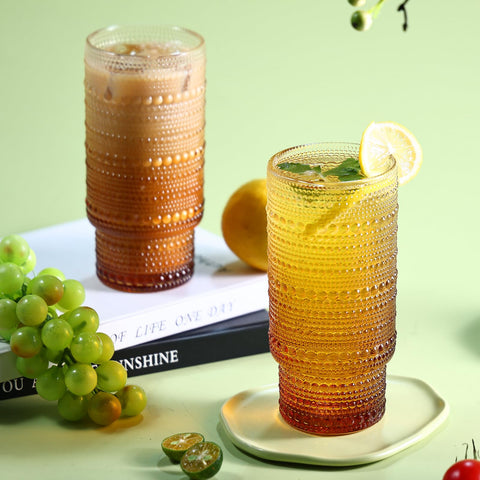 Vaso Cowjut rojo navidad con acabado texturizado, para celebraciones