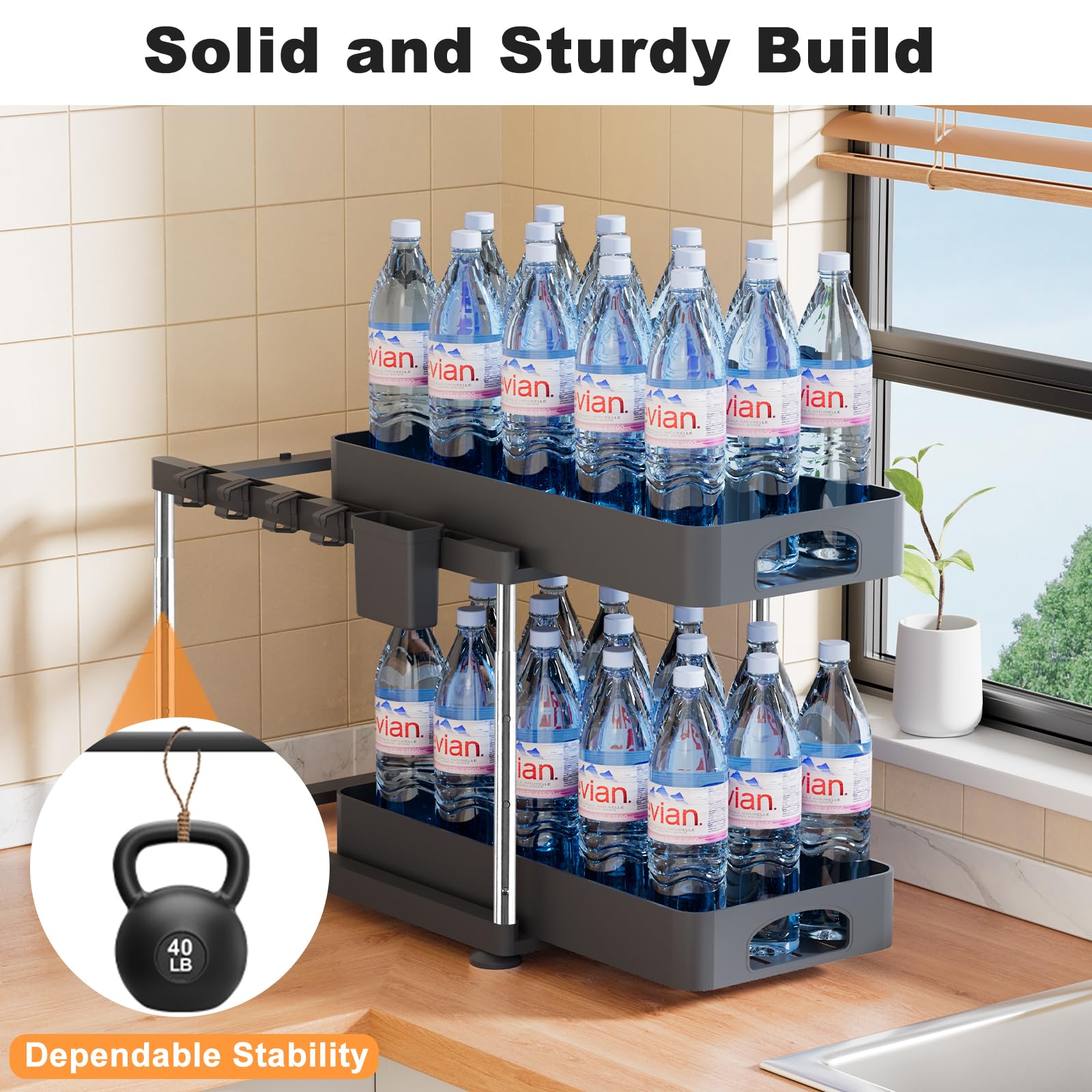 COYACOOL ideal para cocina, baño y lavandería para ordenar todo.