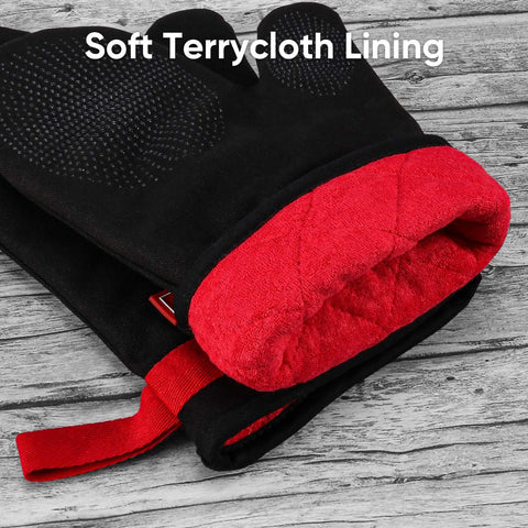 Coziselect guantes con forro de algodón relleno para comodidad