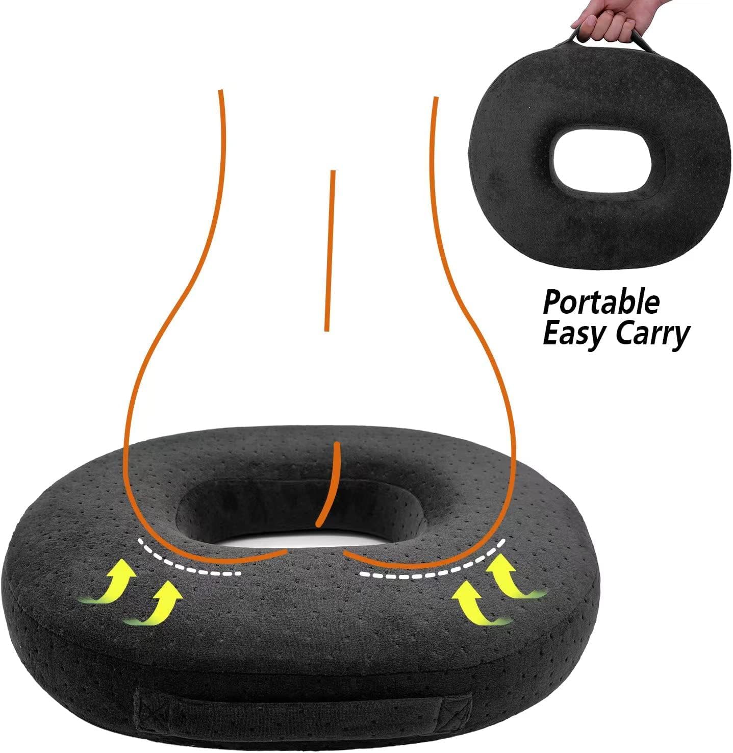 Funda suave y lavable Cozy BoSpin para higiene y comodidad diaria.