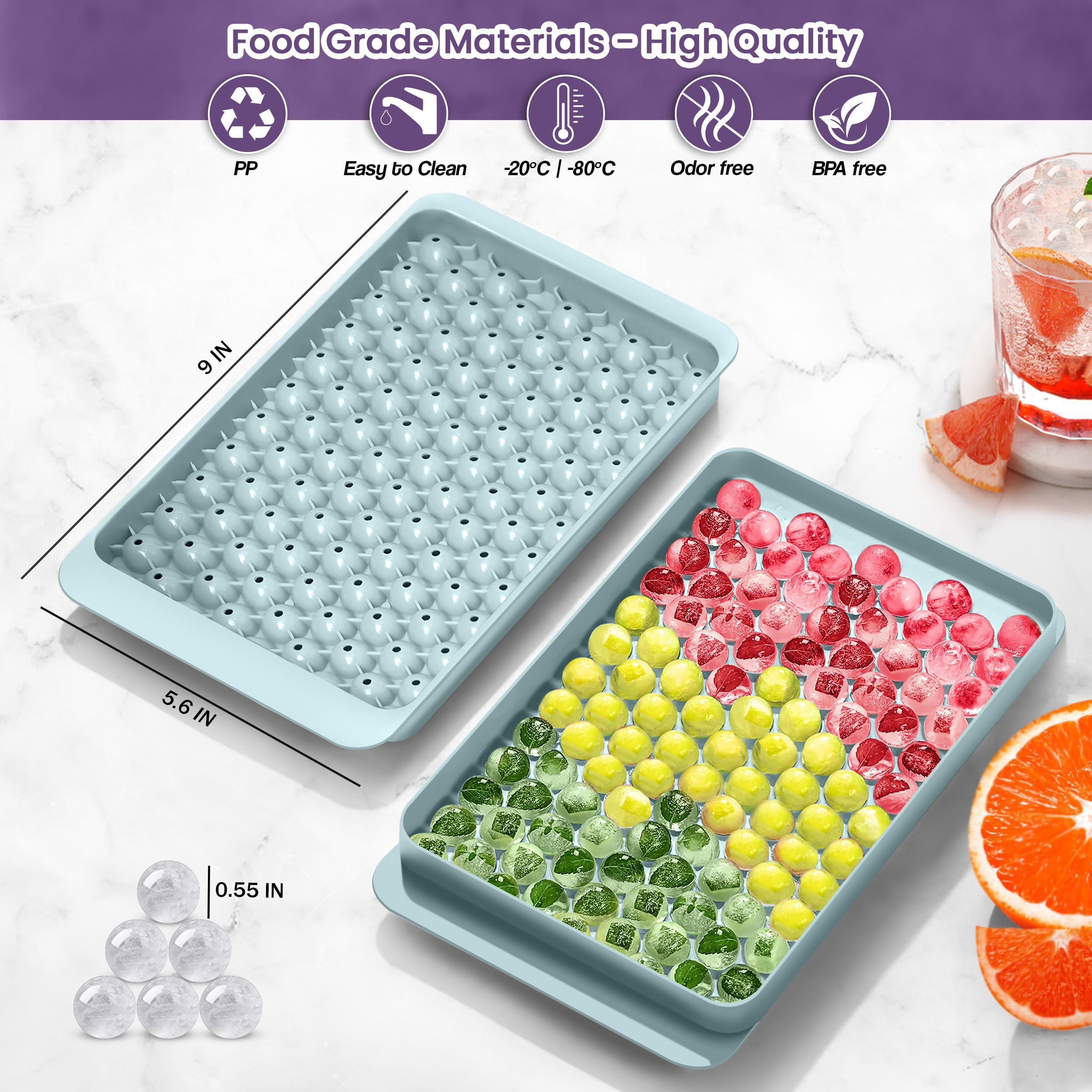Cozy Kitchen Essentials congelador hogareño organizado con estas bandejas.