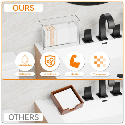 Dispensador de mesa, Cq acrílico, compacto y resistente