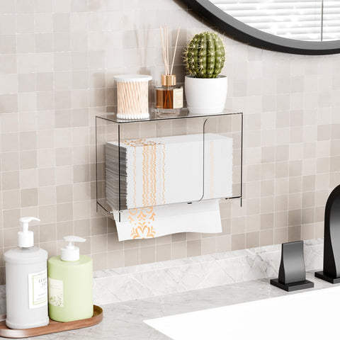 Dispensador de pared Cq acrílico, ideal para cocinas y baños