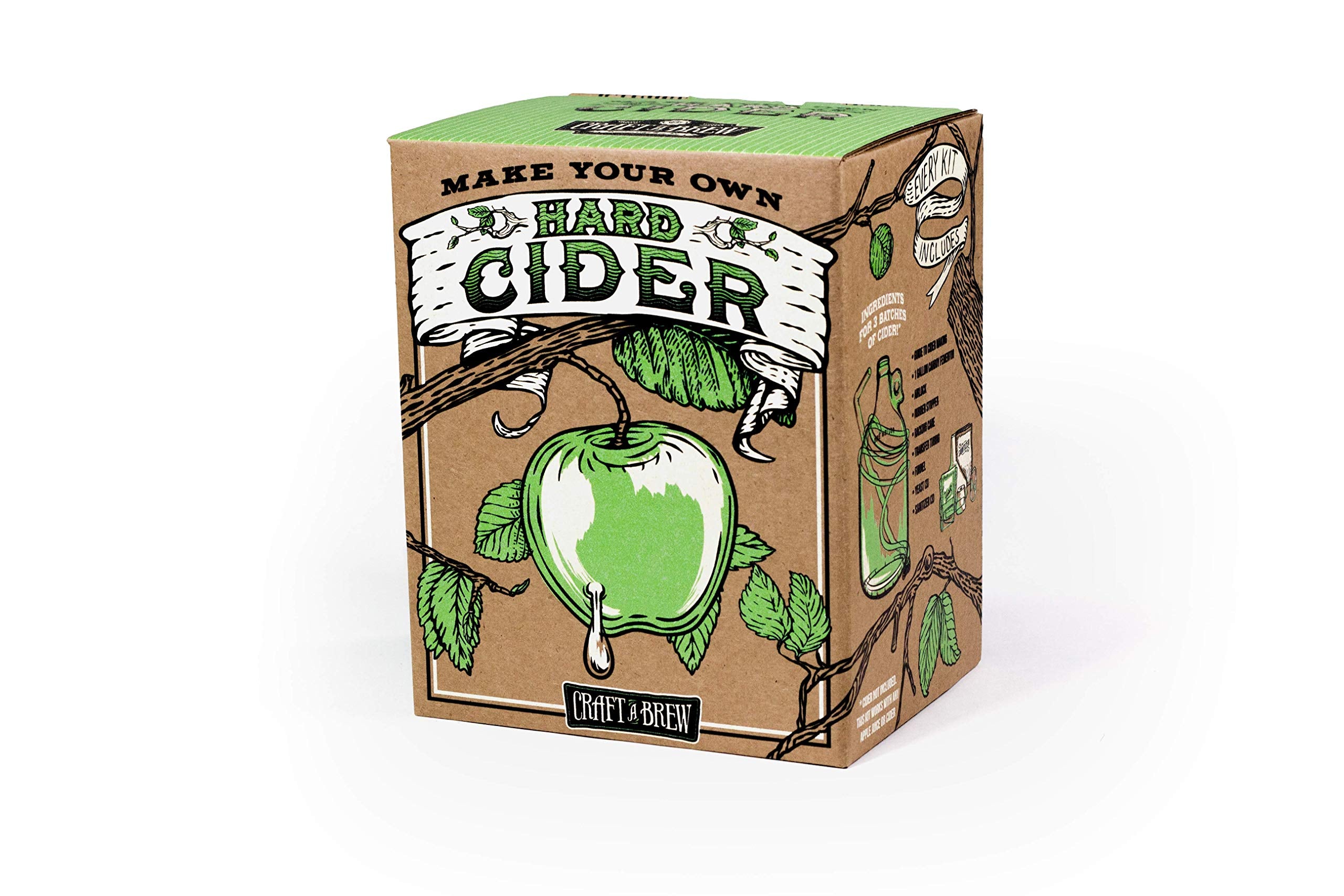 Craft A Brew balon-vidrio para sidra, fermentación casera segura y estable.