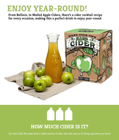 Craft A Brew embudo para sidra, vertido limpio y sin derrames.