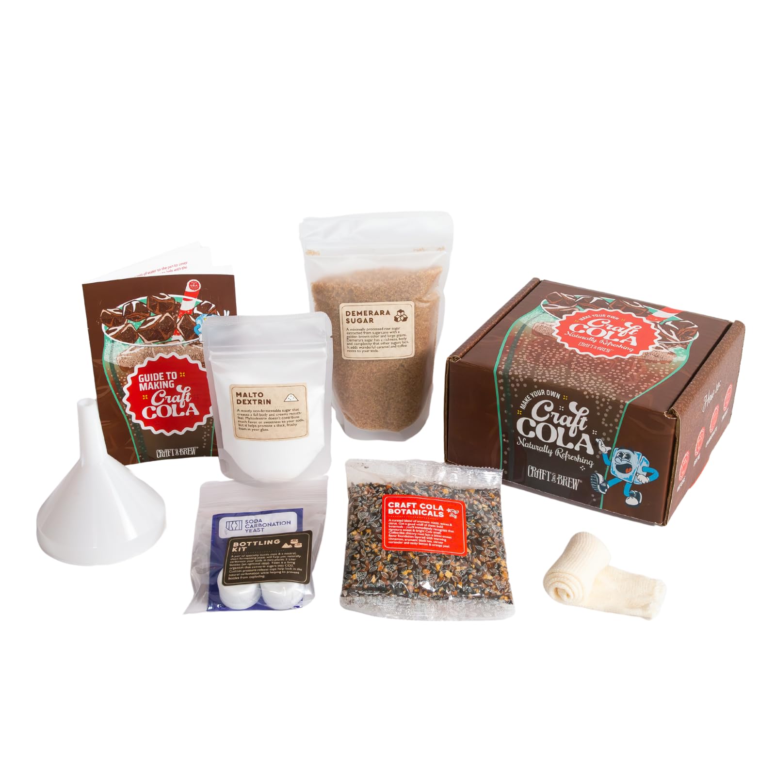 Craft A Brew: guia-hacer-cola — guía paso a paso para crear cola artesanal en casa