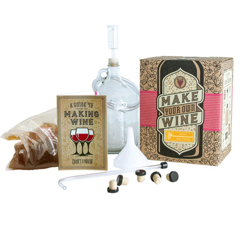 Craft A Brew Moscato Making Home Kit: botella lista para degustar en casa