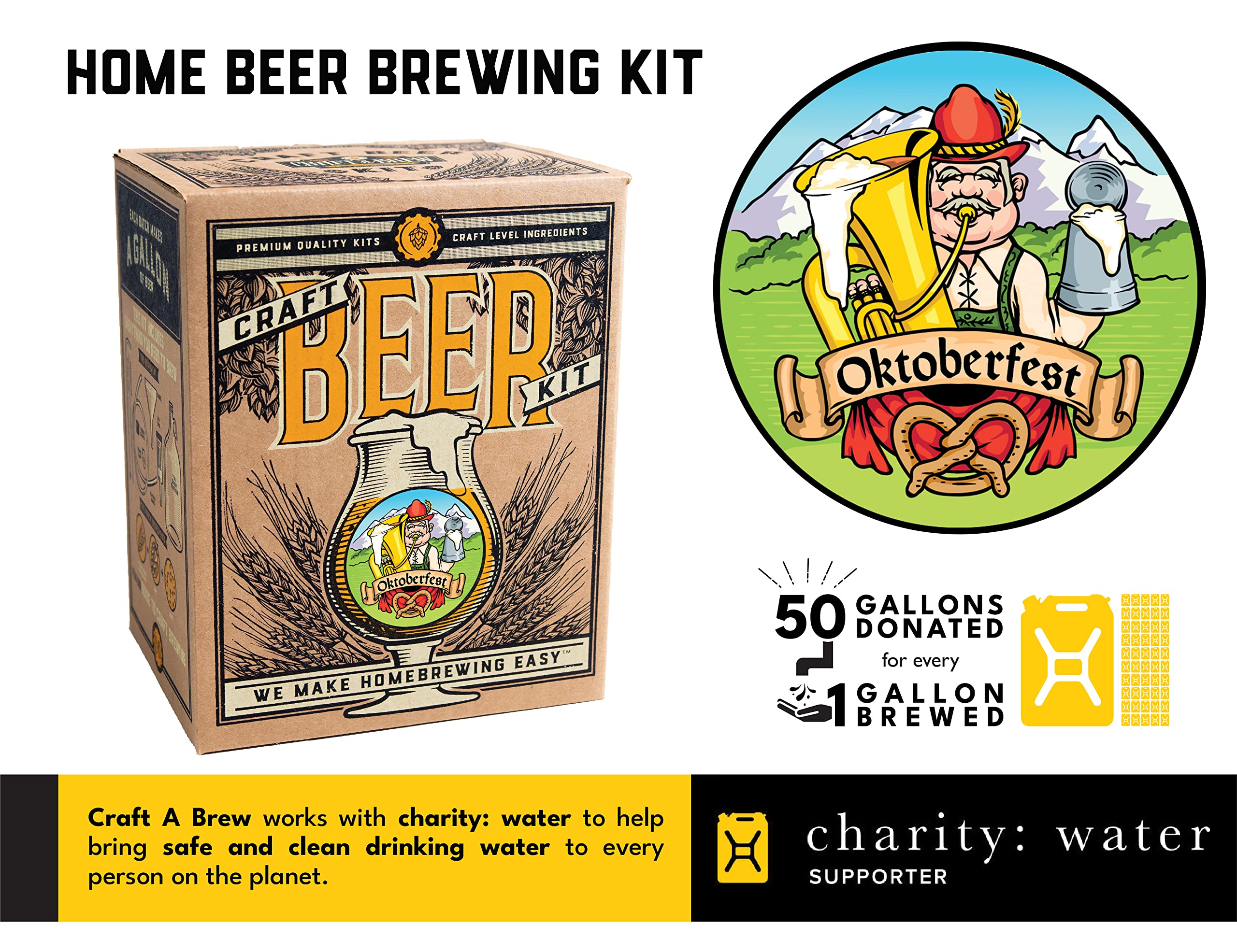 Craft A Brew Oktoberfest Ale Kit utensilios: herramientas esenciales para empezar