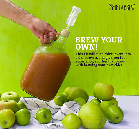 Craft A Brew sello-aire sidra, control de fermentación y evitar contaminación.