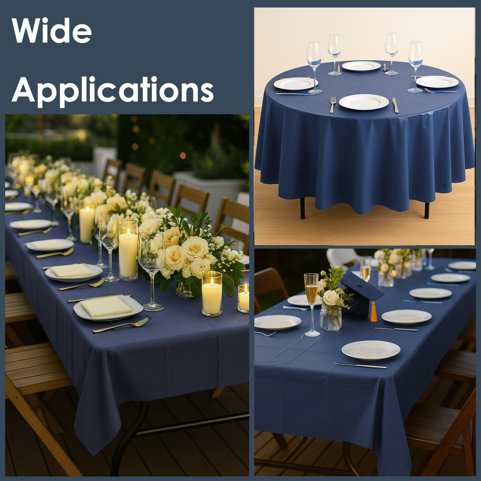 Mantel desechable Craft And Party para limpieza rápida tras eventos.