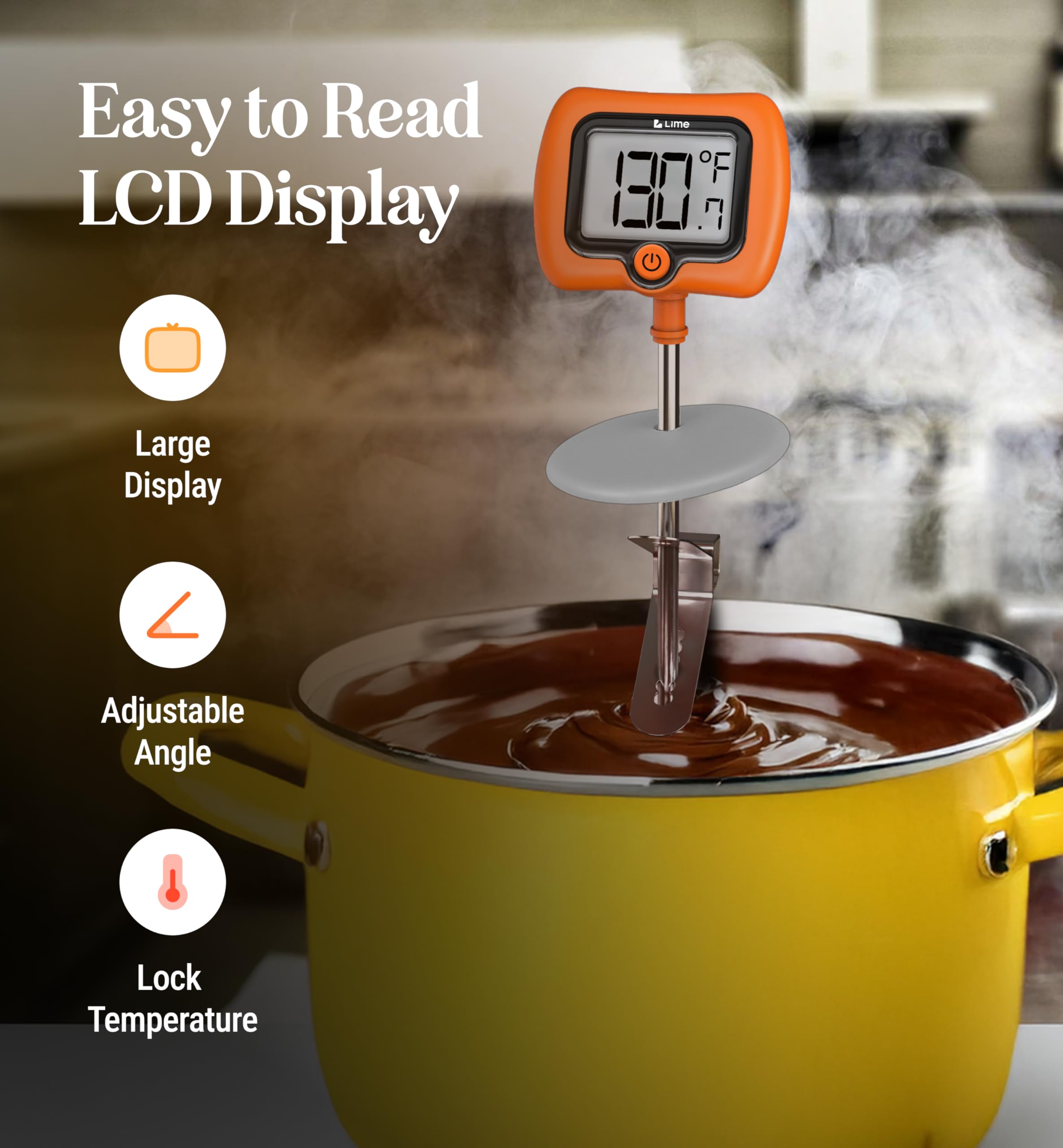 Rango amplio -58 a 572 °F para múltiples recetas con Craft911