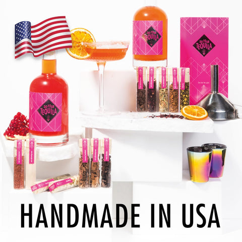 Craftly kit infusión tequila: etiquetas personalizadas para tus creaciones.