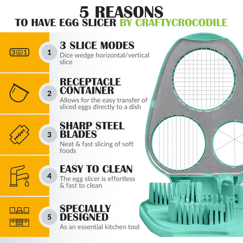 CraftyCrocodile cuchillas de acero inoxidable para un corte preciso