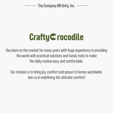 CraftyCrocodile estuche para transportar cortes listos para servir