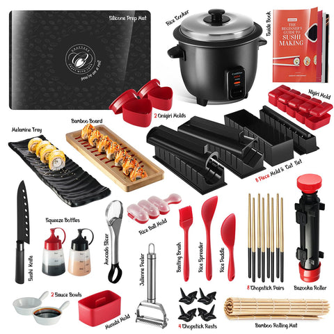 CraftZee arrocera para sushi, arroz perfecto para maki y nigiri