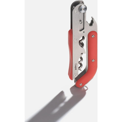 Craighill Best Wine Key, acero inoxidable, herramienta duradera para múltiples botellas.