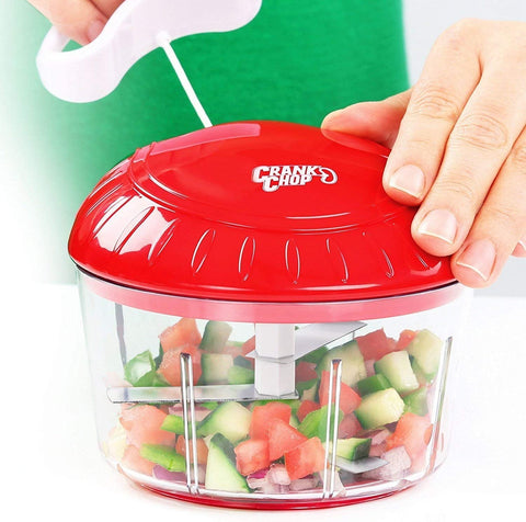 Crank Chop Original en acción para picar rápido en la cocina.
