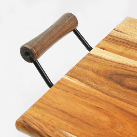 Crapyt mangos para bandejas y tablas de cortar, uso versátil en la cocina.