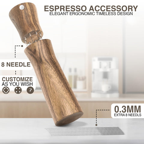 Creatomer WDT incluye soporte de nogal para almacenamiento cómodo