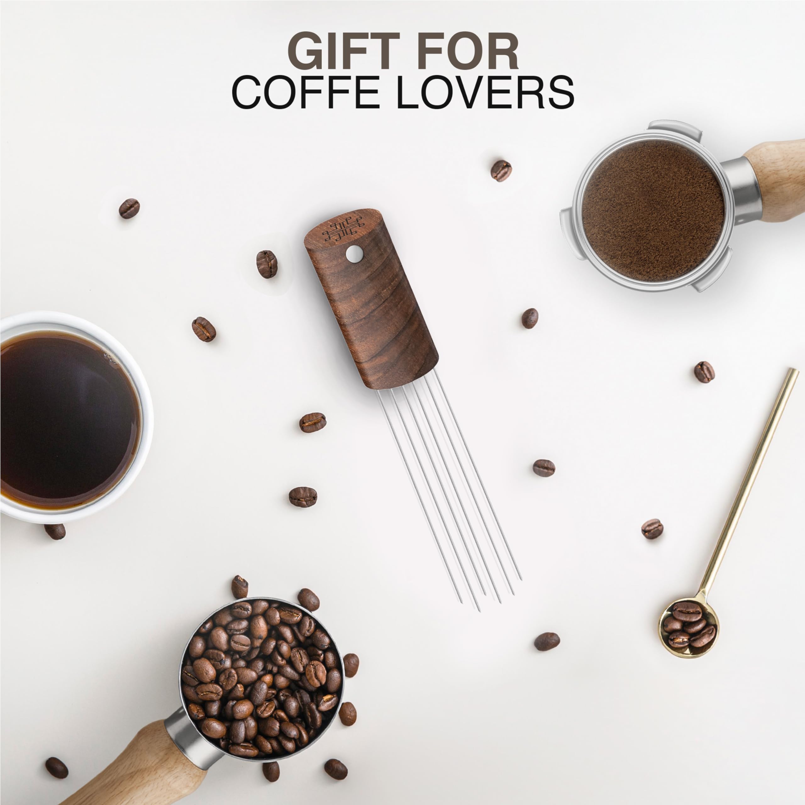 Creatomer WDT: regalo elegante para amantes del café, ideal para profesionales