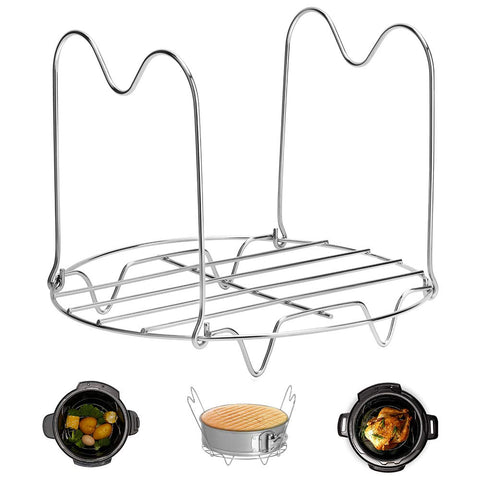 Createy rejilla multiusos para vapor, evita que la comida toque el agua.