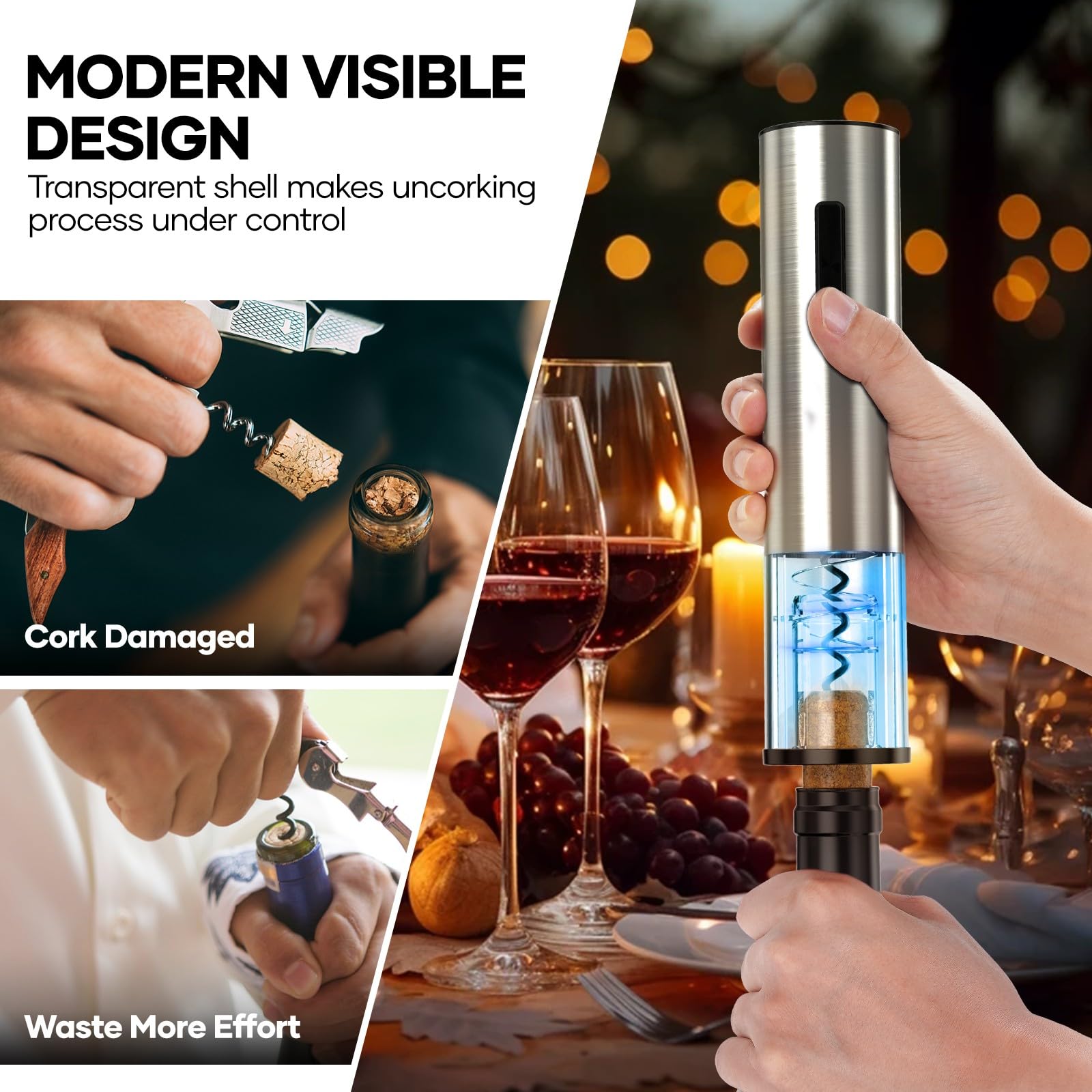 Aireador-vertedor para realzar aromas al servir