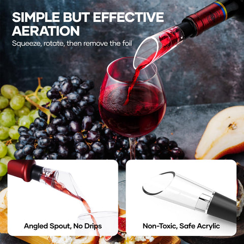 Set regalo 6 en 1 para amantes del vino