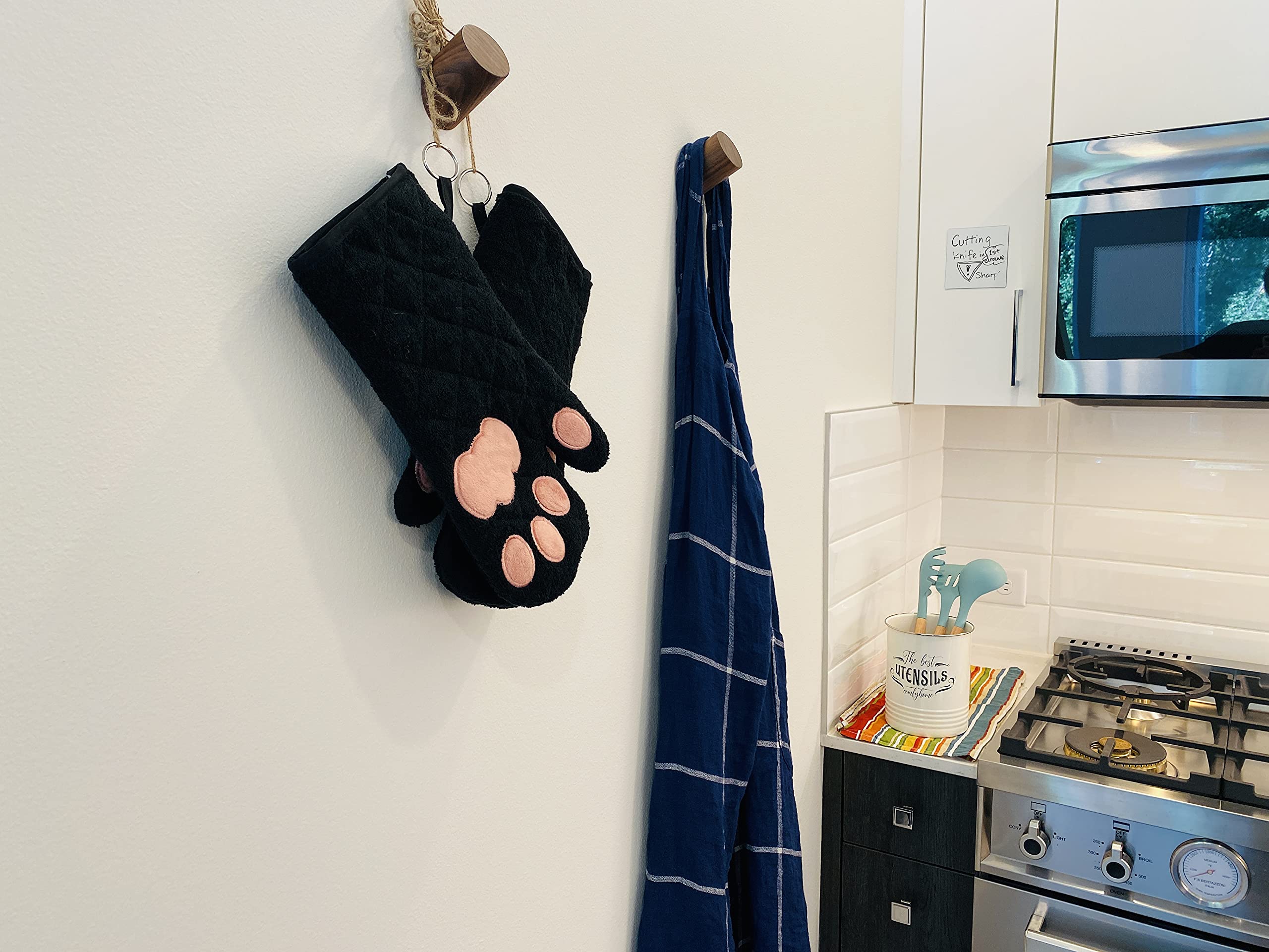 Guantes Cricket & Junebug para uso diario en cocina y barbacoa.