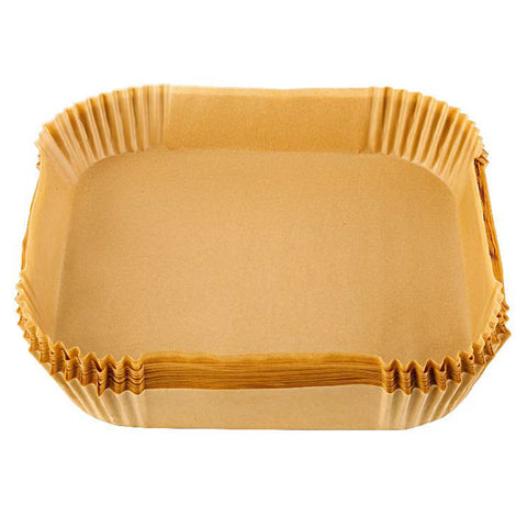 Croask liner de papel cuadrado 7,9 pulgadas en Instant Vortex para cocción limpia y sin manchas