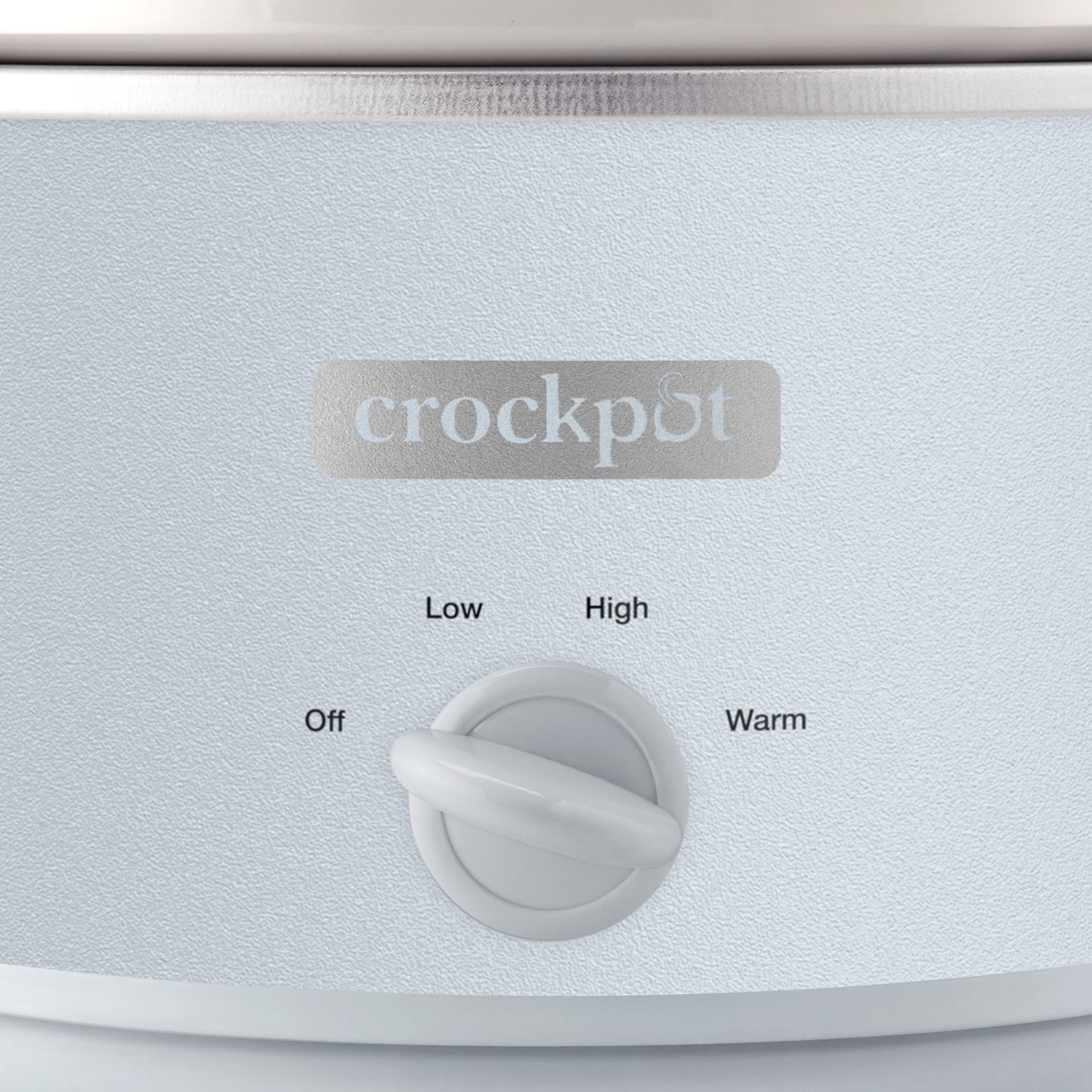Tapa de cristal Crock-Pot, permite vigilar la cocción sin perder calor.