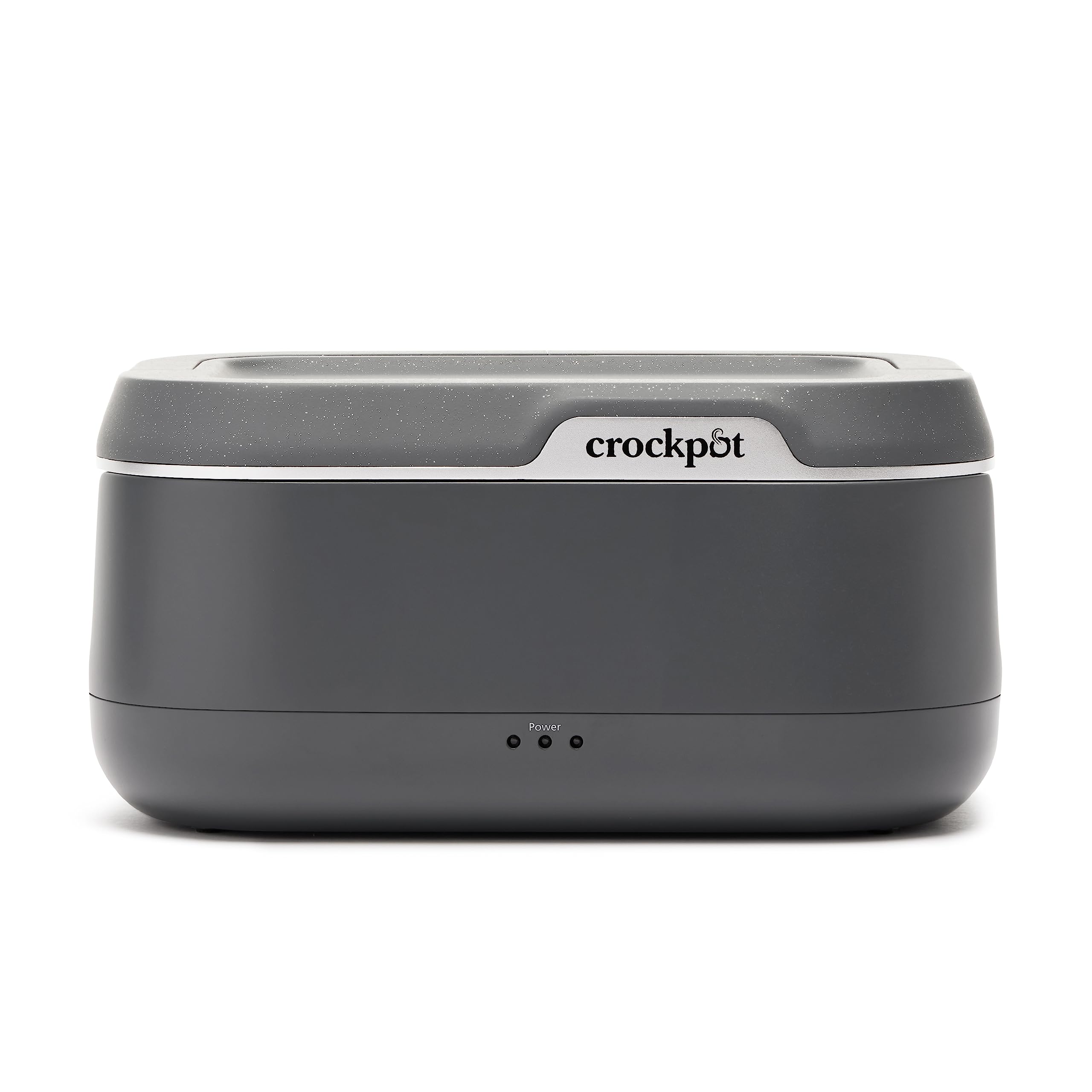 Crock-Pot GO fiambrera eléctrica de 28 onzas, portátil para comidas calientes.