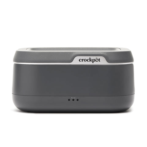 Crock-Pot GO fiambrera eléctrica de 28 onzas, portátil para comidas calientes.