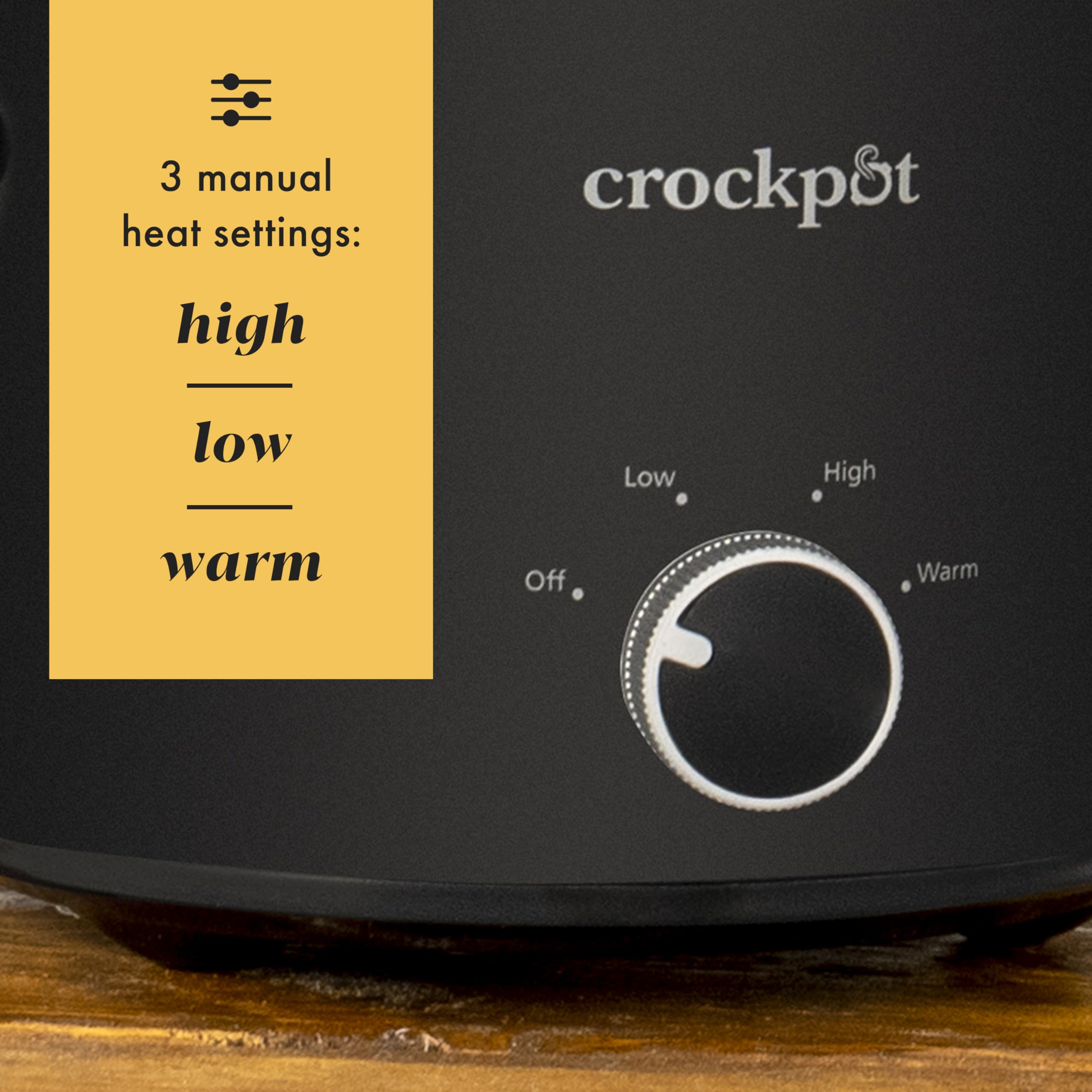 Crock-Pot piedra dentro del horno demostrando resistencia hasta 400 °F