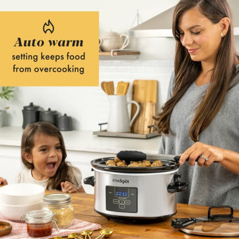 Crock-Pot uso-viaje-portatil para cocinar sobre la marcha.
