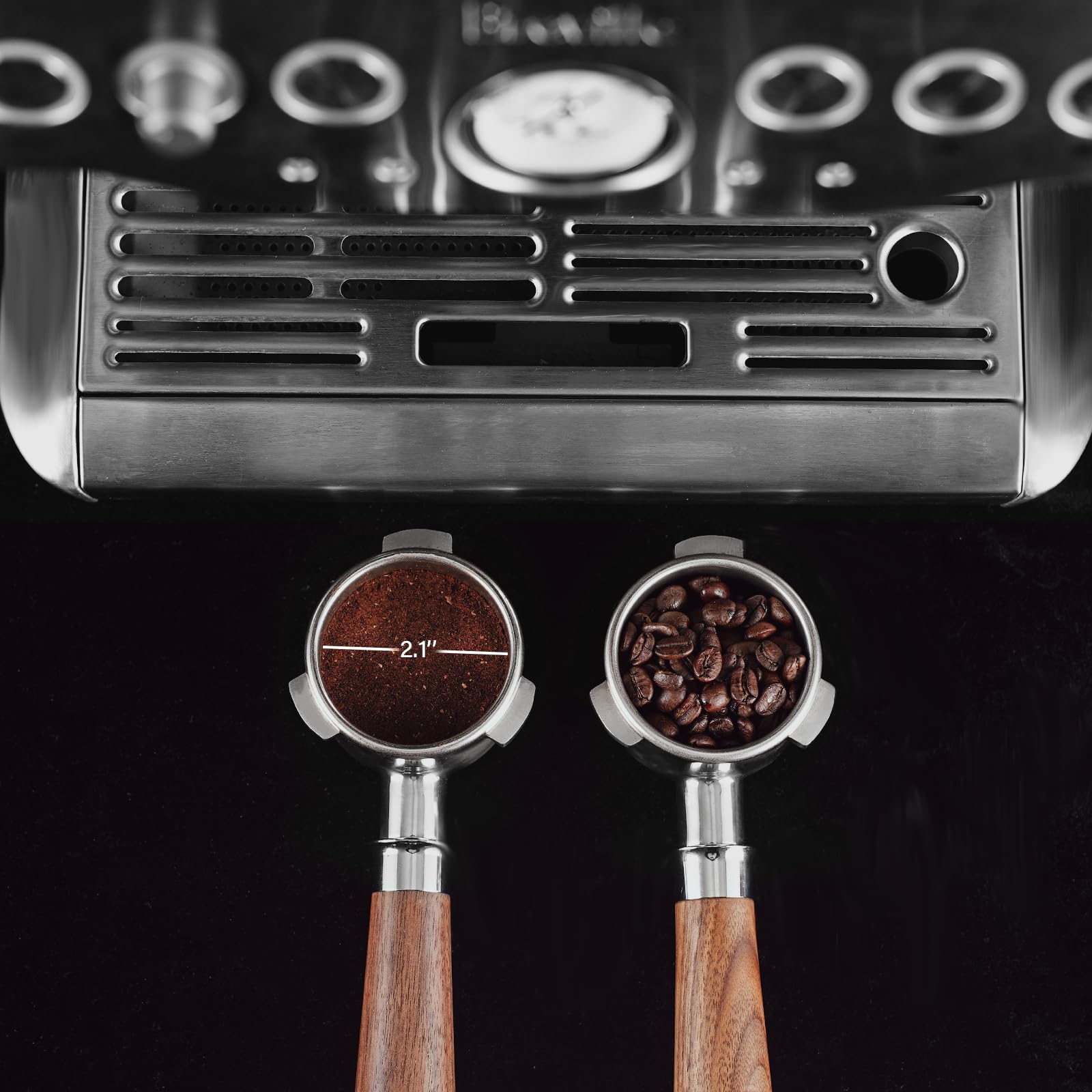 CrossCreek portafiltro compatibilidad 54mm con Breville: encaje directo para máquinas.
