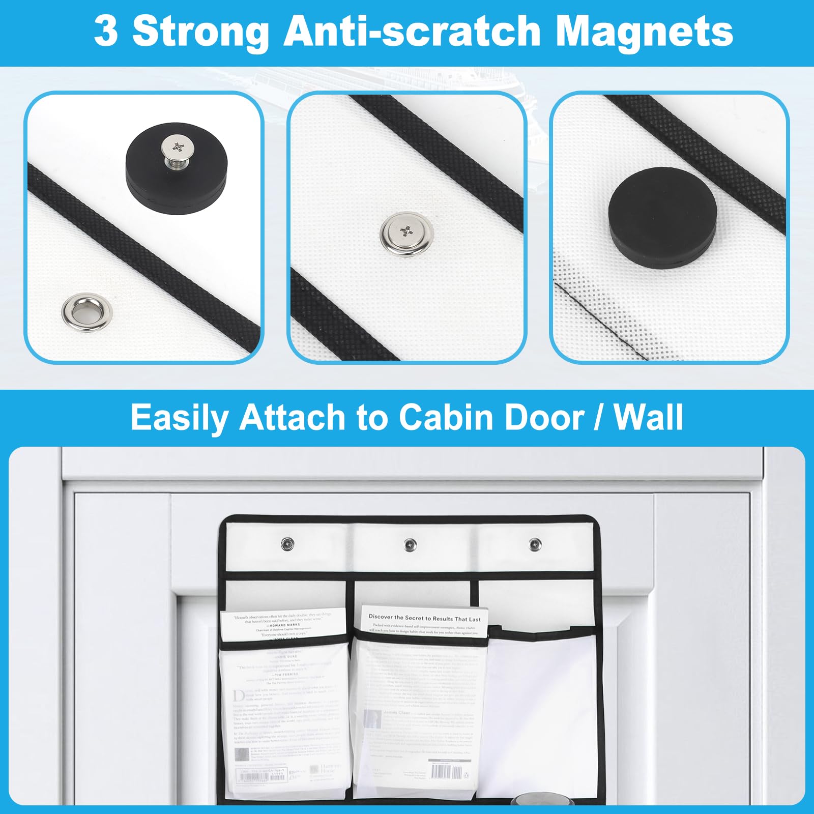 Dimensiones de 152 cm por 61 cm para puertas estándar.