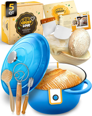 CRUSTLOVE cesta de fermentación para pan, favorece levado uniforme.