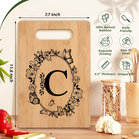 CryCarrot tabla con monograma detalle, ideal regalo para mamá o hermana.